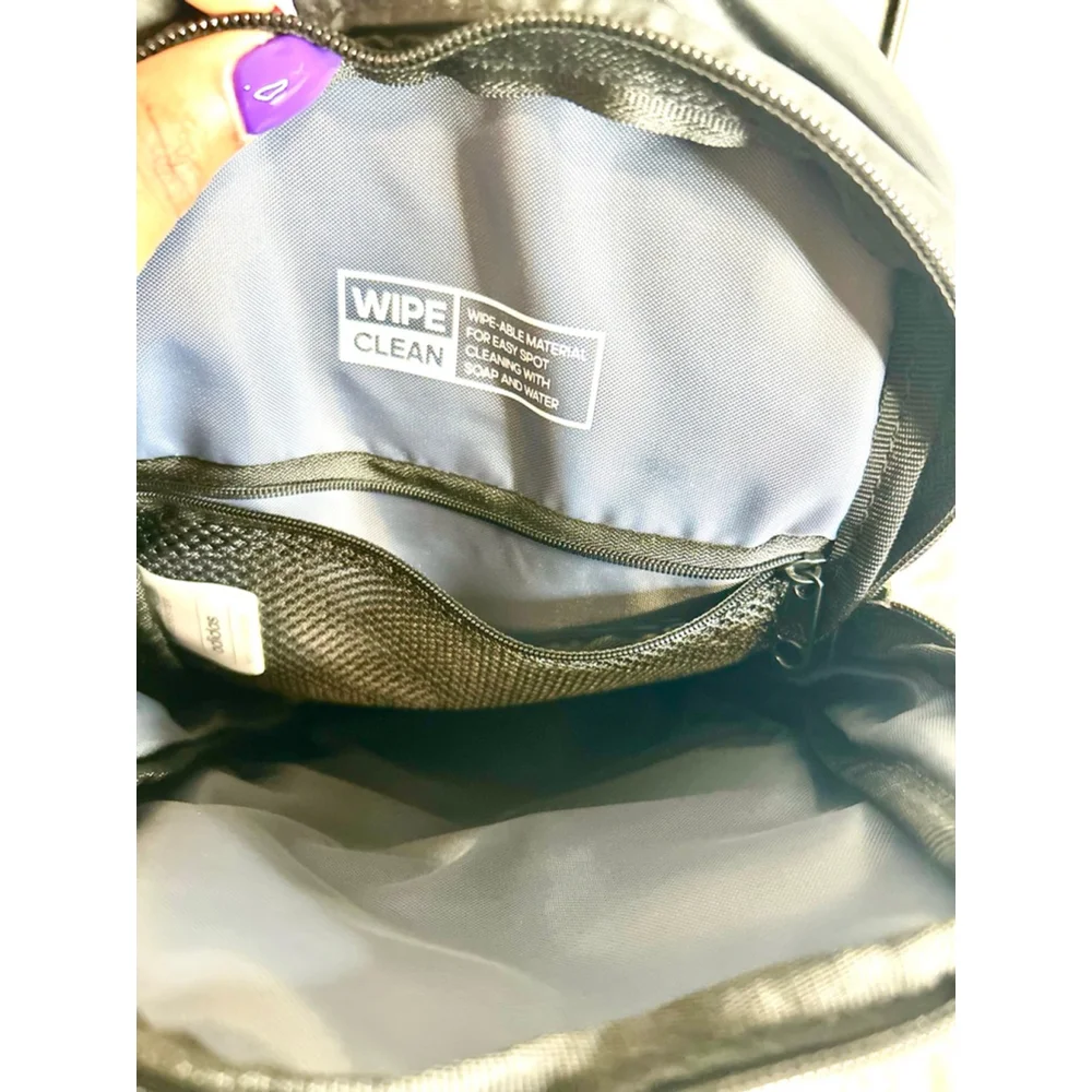 Adidas Essentials 2 Unisex Black Sling Crossbody Bag